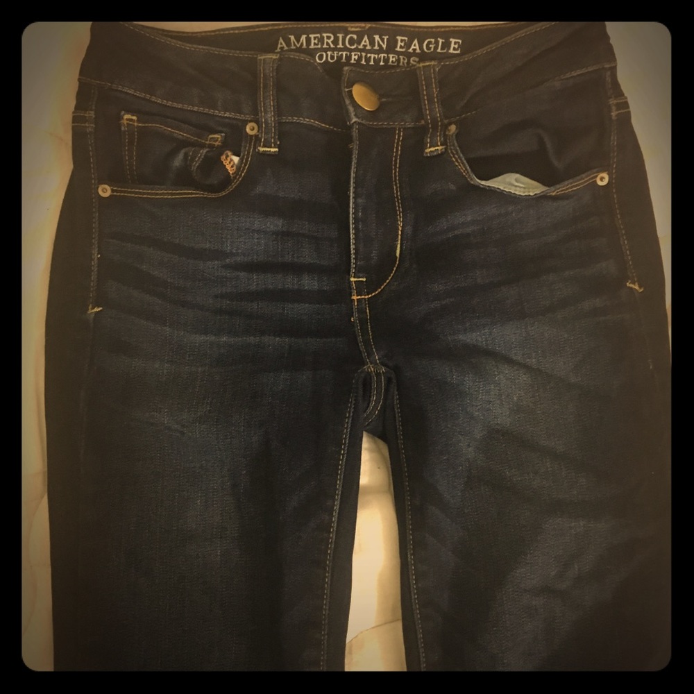 American Eagle dark wash jeans